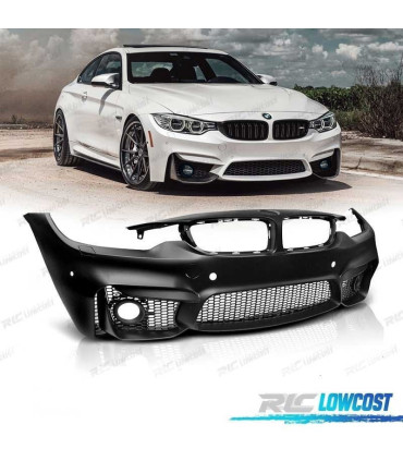PARE CHOCS AVANT BMW F32 F33 F36 LOOK M4 PDC SRA