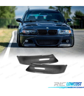 SPLITTER PARE CHOCS FRONTAL BMW M3 E46 CARBONE