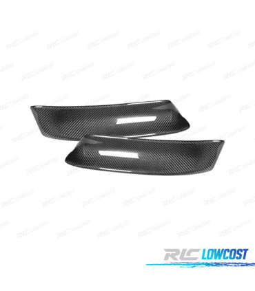 SPLITTER PARE CHOCS FRONTAL BMW M3 E46 CARBONE