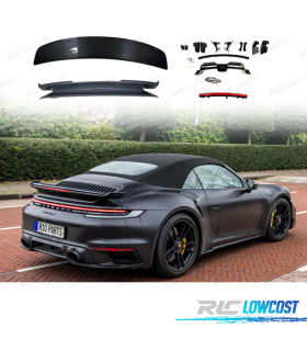 AILERON SPOILER AVEC AÉRODYNAMIQUE ACTIVE PORSCHE 911 CARRERA 992 19-23 EN FIBRE DE CARBONE