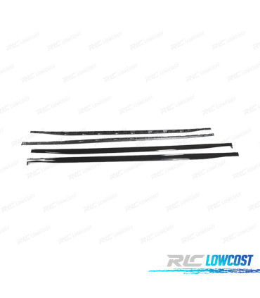 RAJOUT BAS DE CAISSE VOLKSWAGEN VW GOLF 8 21-23 LOOK R LINE NOIR BRILLANT