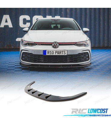 SPOILER LAME DE PARE-CHOCS AVANT VOLKSWAGEN VW GOLF 8 GTI R LINE LOOK V1