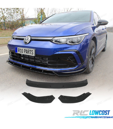 SPOILER LAME DE PARE-CHOCS AVANT VOLKSWAGEN VW GOLF 8 GTI R LINE 20-