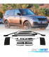 KIT CARROSSERIE RANGE ROVER VOGUE 18- NOIR BRILLANT