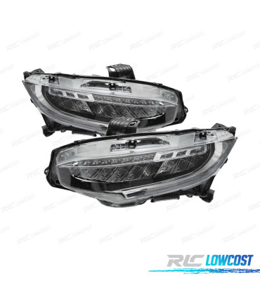 PHARES HONDA CIVIC 16-20 FULL LED