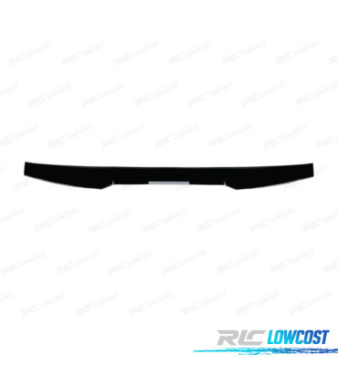 AILERON BECQUET DE TOIT BMW X6 X6M E71 08-14 LOOK M NOIR BRILLANT