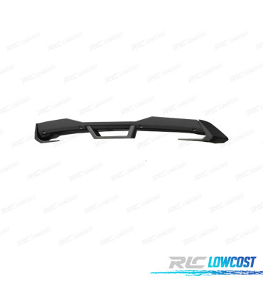 AILERON SPOILER FORD MUSTANG 15-23 LOOK DARK HORSE WICKER BILL NOIR BRILLANT