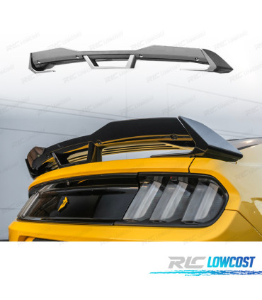AILERON SPOILER FORD MUSTANG 15-23 LOOK DARK HORSE WICKER BILL