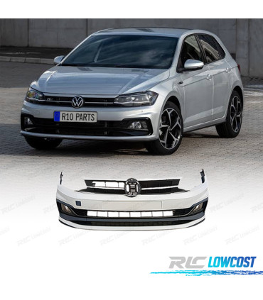 PARE-CHOCS AVANT VOLKSWAGEN VW POLO 17-21 LOOK R LINE