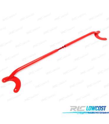 BARRE ANTI-RAPPROCHEMENT RÉGLABLE PEUGEOT 206 98-12 ROUGE