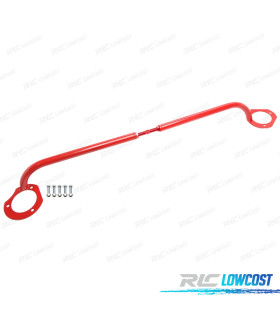 BARRE ANTI-RAPPROCHEMENT RÉGLABLE VOLKSWAGEN VW POLO 9N 01-05 ROUGE