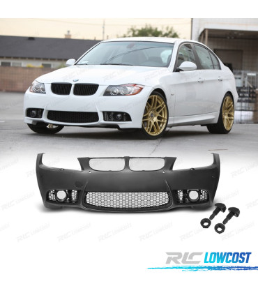 PARE CHOCS BMW E90 91 LOOK M3 05-08 + LAVE PHARES