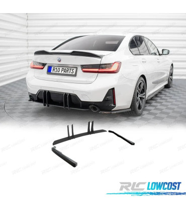 RAJOUTS DIFFUSEUR BMW G20 23-25 LOOK M NOIR BRILLANT