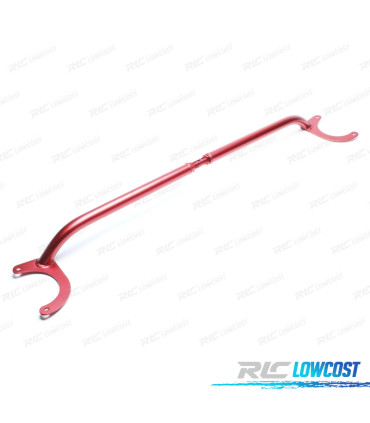 BARRE ANTI-RAPPROCHEMENT RÉGLABLE VOLKSWAGEN VW SCIROCCO 1 2 74-92 ROUGE ALUMINIUM