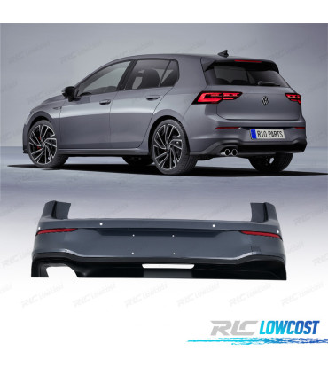 PARE-CHOCS ARRIÈRE VOLKSWAGEN VW GOLF 8 LOOK GTD PDC