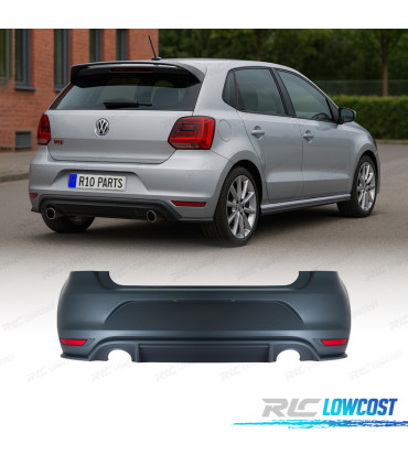 PARE-CHOCS ARRIÈRE VOLKSWAGEN VW POLO 6R 10-16 LOOK GTI