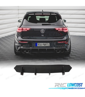 ACESSOIRE DE DIFFUSEUR VOLKSWAGEN VW GOLF 8 R-LINE NOIR