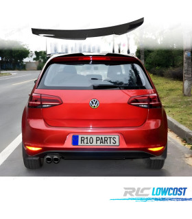 AILERON SPOILER VOLKSWAGEN VW GOLF 7 7.5 12-20 NOIR BRILLANT