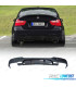 DIFFUSEUR BMW E90 E91 LOOK M PERFORMANCE CARBONE DOUBLE SORTIE