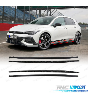 RAJOUT BAS DE CAISSE VOLKSWAGEN VW GOLF 8 LOOK GTI
