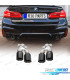 SORTIES D'ÉCHAPPEMENT BMW G30 17-20 LOOK M5 NOIR