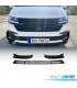 SPOILER LAME AVANT VOLKSWAGEN VW TRANSPORTER T6 T6.1 15-24 NOIR