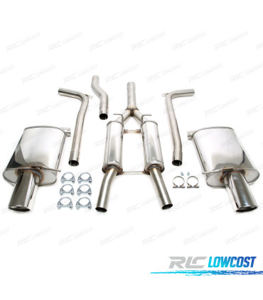 POT D'ÉCHAPPEMENT AUDI A4 B6 QUATTRO 00-04