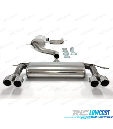 POT D'ÉCHAPPEMENT SEAT LEON 1P 04-12 DOUBLE