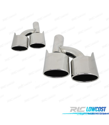 EMBOUTS D'ÉCHAPPEMENT MERCEDES CLASSE S W220 98-05 LOOK AMG