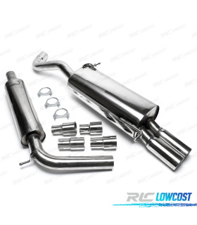 POT D'ÉCHAPPEMENT VOLKSWAGEN VW POLO 9N 01-05