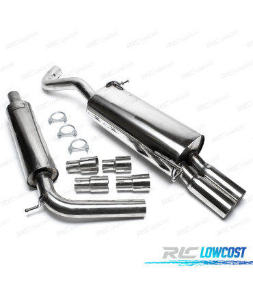 POT D'ÉCHAPPEMENT VOLKSWAGEN VW POLO 9N 01-05