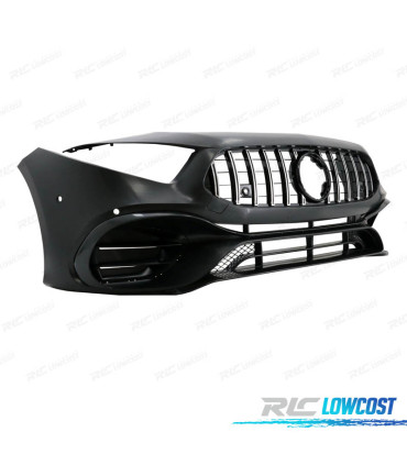 PARE-CHOCS AVANT MERCEDES CLASSE A W177 V177 18- LOOK AMG A45 CHROME