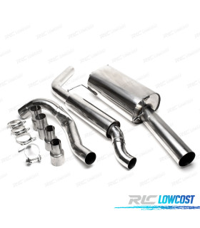 POT D'ÉCHAPPEMENT VOLKSWAGEN VW SCIROCCO MK2 82-92 ACIER