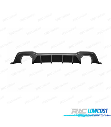 DIFFUSEUR VOLKSWAGEN VW GOLF 8 DOUBLE SORTIE