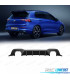 DIFFUSEUR VOLKSWAGEN VW GOLF 8 DOUBLE SORTIE