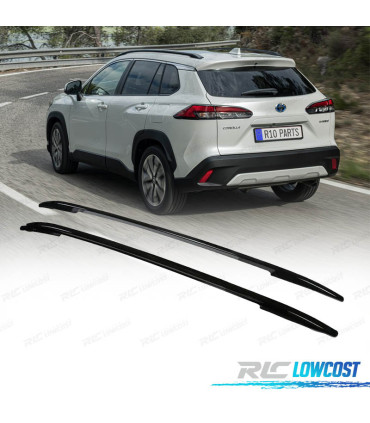 BARS DE TOIT SURÉLEVÉES TOYOTA COROLLA CROSS 22- NOIR