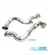 SUPPRESSEUR DOWNPIPE AUDI A6 S6 RS6 4G C7 12-18 LAMBDA x1