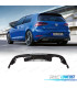 DIFFUSEUR VOLKSWAGEN VW GOLF 7 12-17 LOOK R NOIR BRILLANT DOUBLE SORTIE
