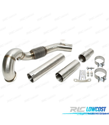SUPPRESSEUR DOWNPIPE VOLKSWAGEN VW GOLF MK7 MK7.5 12-20 60MM