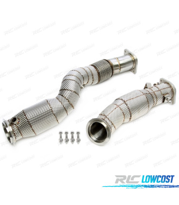 SUPPRESSEUR DOWNPIPE BMW M3 G80 20- CATALYSEUR PROTECTEUR THERMIQUE