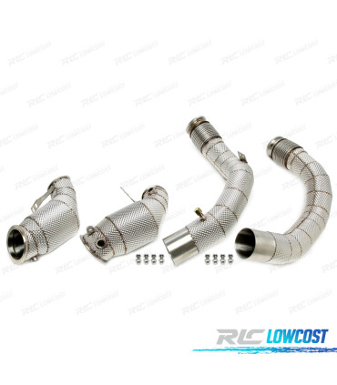 SUPPRESSEUR DOWNPIPE X6 F96 20-22 CATALYSEUR BOUCLIER THERMIQUE