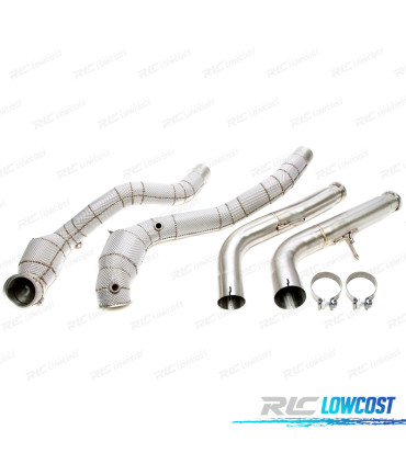 SUPPRESSEUR DOWNPIPE MERCEDES W463A 18-22 CATALYSEUR BOUCLIER THERMIQUE