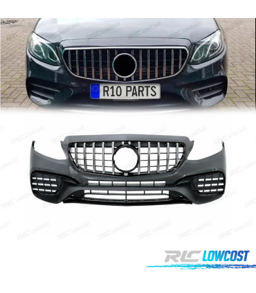 PARE-CHOCS FRONTAL MERCEDES W213 C238 16-18 LOOK E63 AMG PDC
