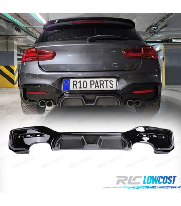 DIFFUSEUR BMW F20 LCI 15-19 LOOK M COMPETITION NOIR CARBONE