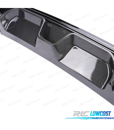 DIFFUSEUR BMW F20 LCI 15-19 LOOK M COMPETITION NOIR CARBONE