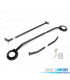 KIT BARRES ANTI-RAPPROCHEMENT RÉGLABLES SEAT TOLEDO 1L 91-99 NOIR