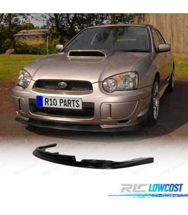 SPOILER LAME PARE-CHOCS AVANT SUBARU IMPREZA 04- GDB STI CARBONE