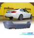 PARE CHOCS ARRIÈRE BMW F30 LOOK M PERFORMANCE PDC DOUBLE SORTIE GAUCHE