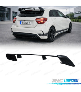 AILERON MERCEDES CLASSE A W176 LOOK A45 AMG NOIR BRILLANT PIANO BLACK 12-18