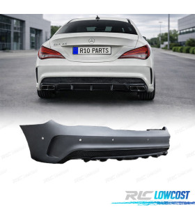 PARE CHOCS ARRIÈRE MERCEDES CLA C117 COUPE LOOK AMG CLA45 PDC